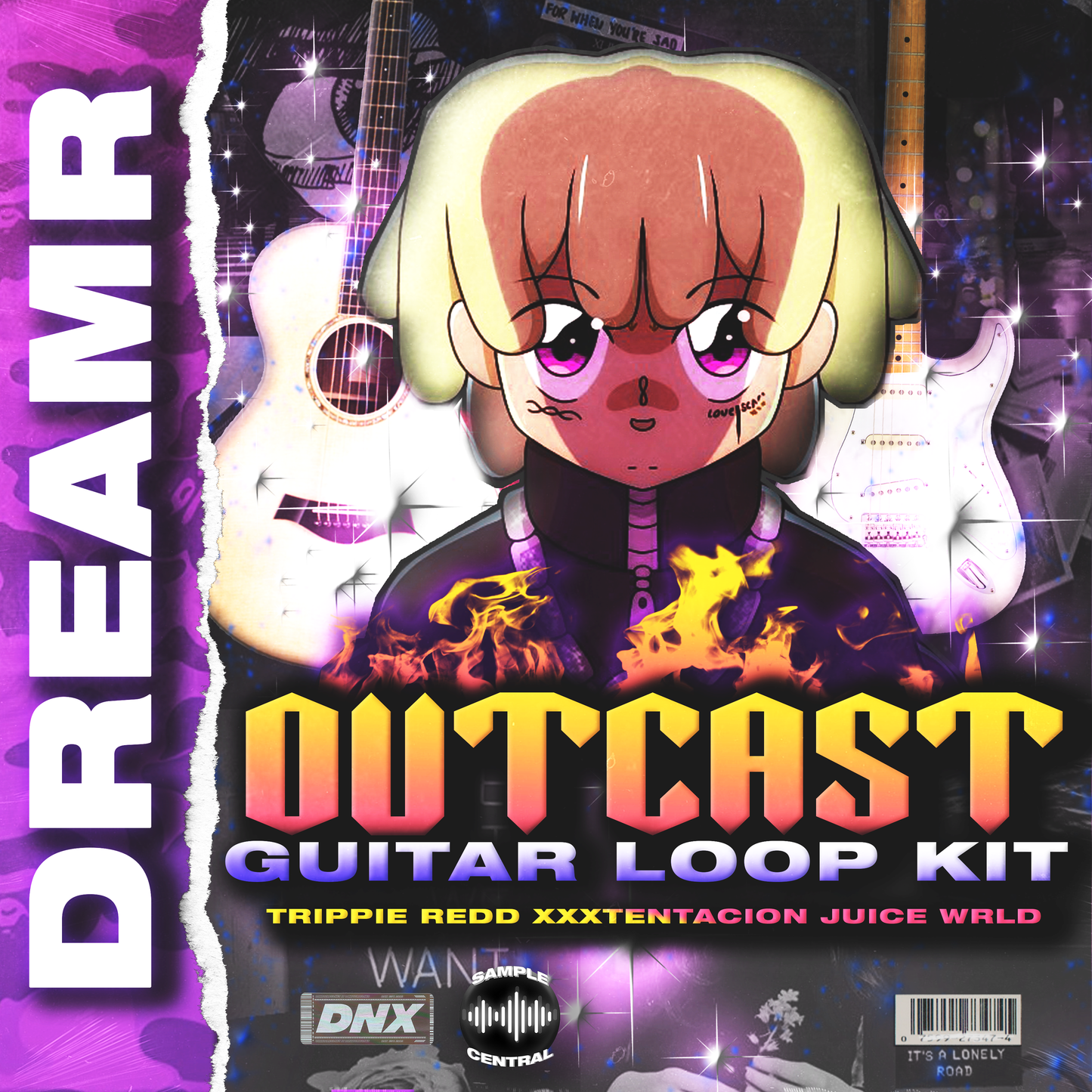 Outcast Guitar Loop Kit (Trippie Redd, XXXTentacion, Emo)