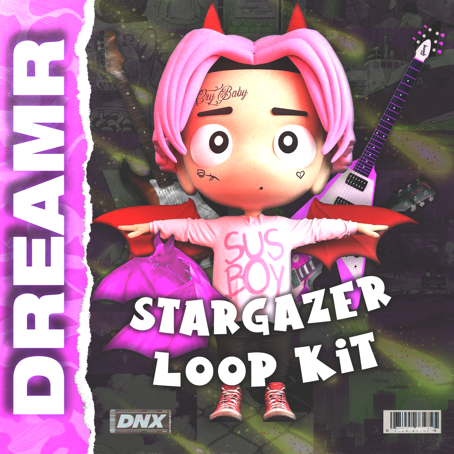 Stargazer Emo Guitar Loop Kit ((Juice Wrld,Mgk, Lil Peep)